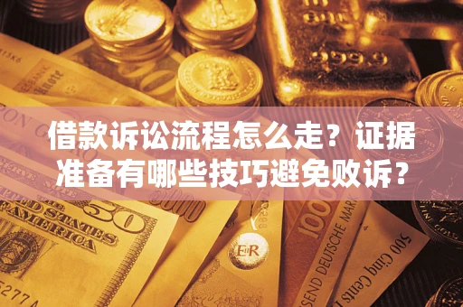 武汉借款诉讼流程怎么走？证据准备有哪些技巧避免败诉？