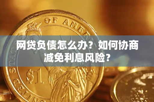 武汉网贷负债怎么办？如何协商减免利息风险？