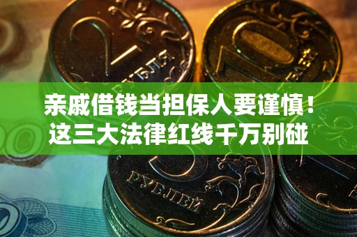 武汉亲戚借钱当担保人要谨慎！这三大法律红线千万别碰