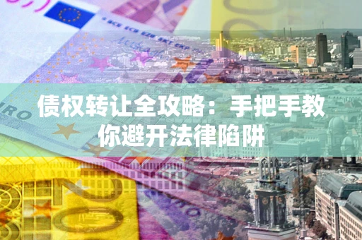 武汉债权转让全攻略：手把手教你避开法律陷阱