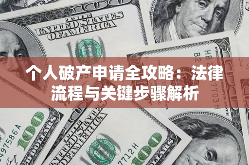 武汉个人破产申请全攻略：法律流程与关键步骤解析
