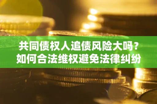 武汉共同债权人追债风险大吗?如何合法维权避免法律纠纷? 武汉共同债权人追债风险大吗?如何合法维权避免法律纠纷?